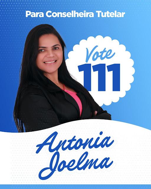 Foto da candidata Antonia Joelma.