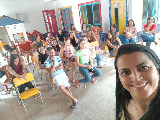 CEI Macário Mendes Arrais, realiza encontro pedagógico e reunião com os pais.