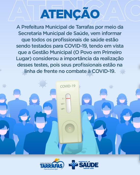 Secretaria Municipal de saúde orienta população em relação ao COVID-19