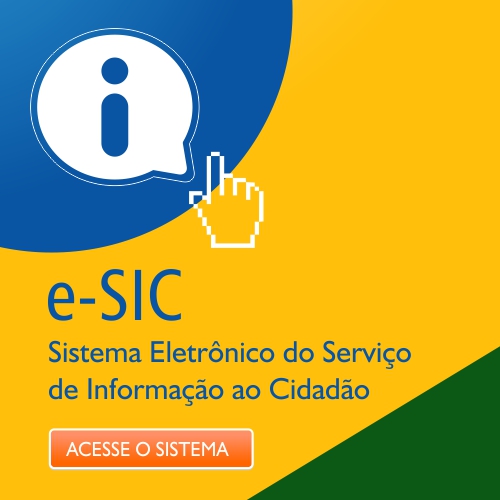 e-SIC - Sistema Eletrônico do Serviço de Informação ao Cidadão