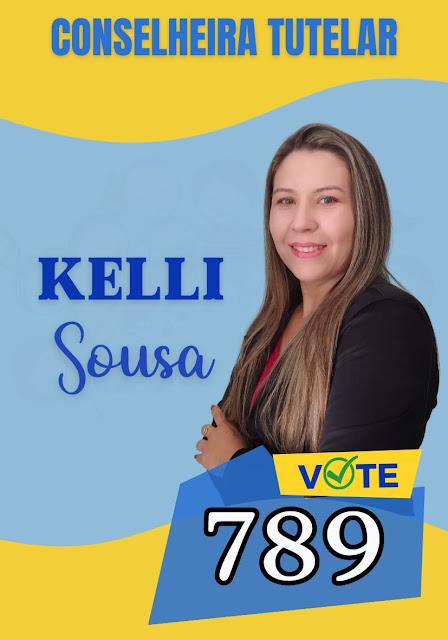 Foto da candidata Kelli Sousa.
