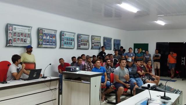 Congresso técnico para a 3ª Copa de Futsal