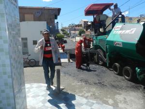 Cidade de Tarrafas recebe pavimentação asfáltica
