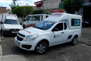 Nova ambulância de Tarrafas