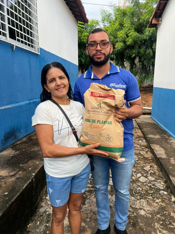 Governo Municipal de Tarrafas inicia a distribuição de sementes do Programa Hora de Plantar.