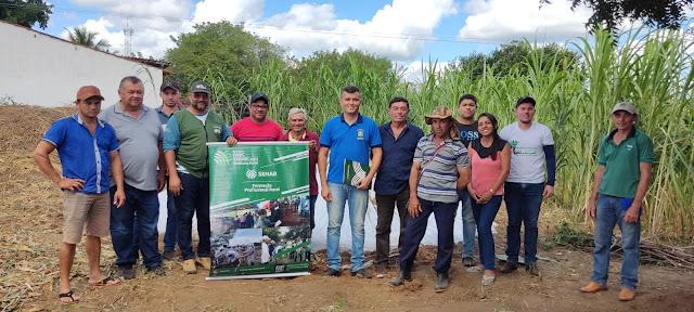 Criadores de gado leiteiro da região do distrito de Vila Nova em Tarrafas recebem capacitação