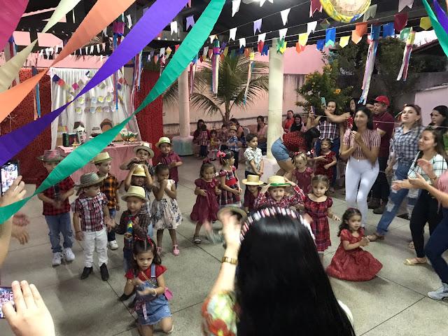 CEI de Tarrafas faz festa junina para as crianças