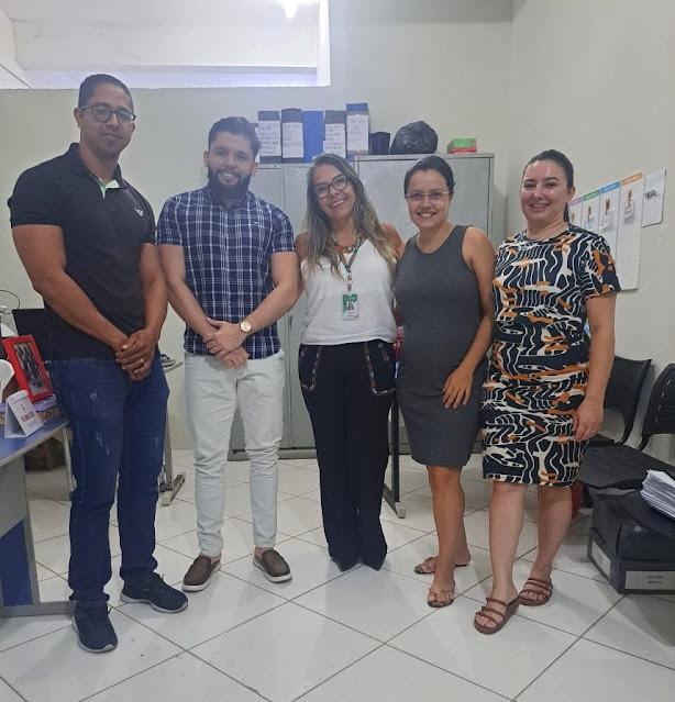 Secretaria de Proteção Social do Estado do Ceará Visita a Secretaria Municipal de Assistência social.